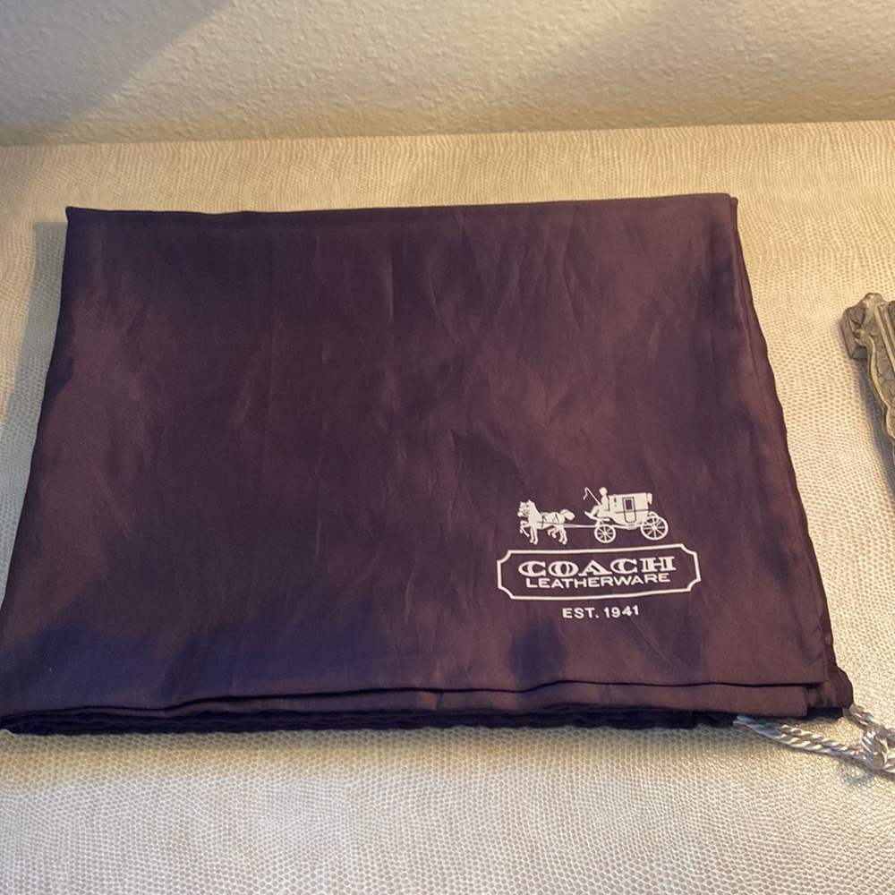 Coach dust bag